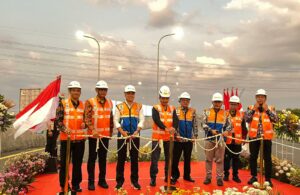 Peresmian Operasional Fly Over Terminal Teluk Lamong Surabaya