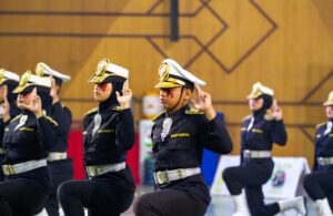 Lomba Paskibra Peringati Hari Pahlawan di Undika Surabaya