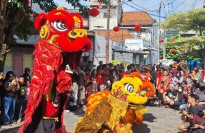 Imlek di Kampung Pecinan Tambak Bayan Surabaya